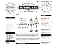 Tablet Screenshot of bonnecaze.com